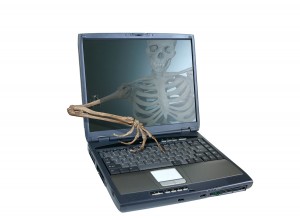 Skeleton hacker.